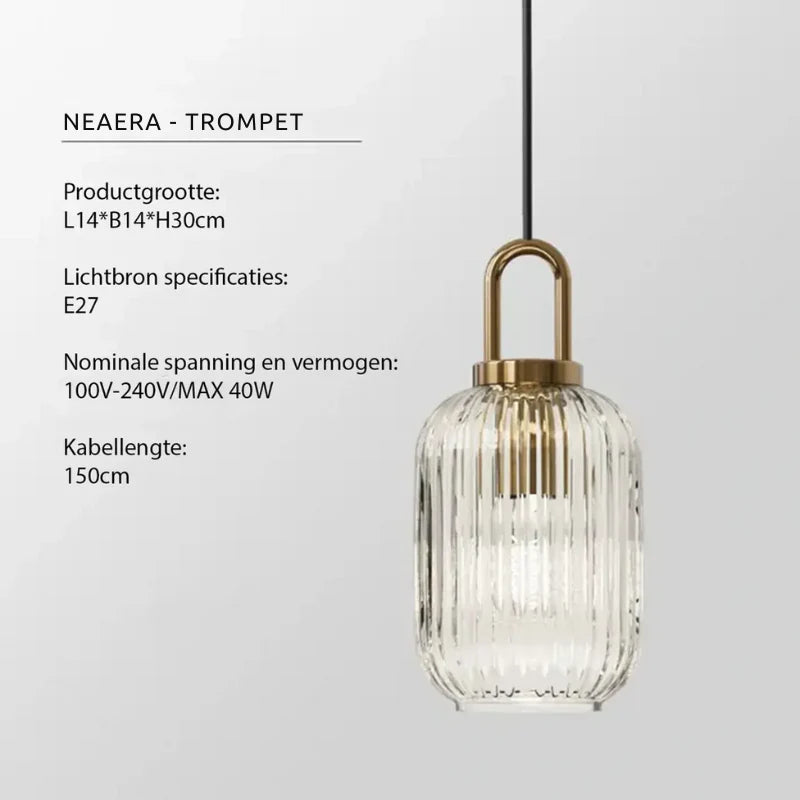 Neaera Modern Glass Pendant Lamp