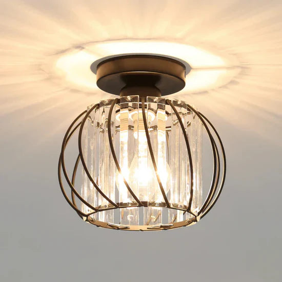 Panacea Modern Glass Ceiling Lamp