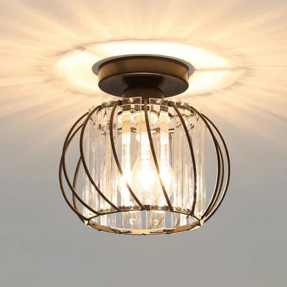 Panacea Modern Glass Ceiling Lamp