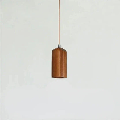 Thalene Scandinavian Modern LED Pendant Lamp made of Wood