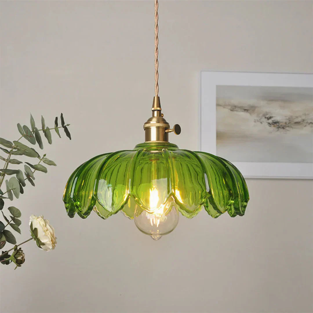 Xyvora Vintage Glass Pendant Lamp