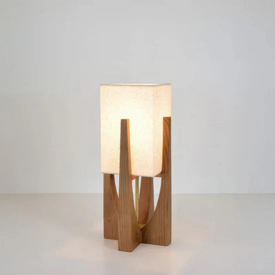 Luxora Japanese Style Floor Lamp | Wooden Table Lamp