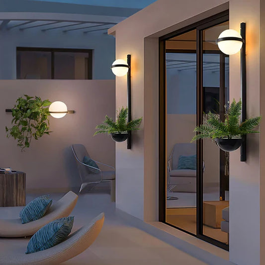 Zirro Luxury LED Outdoor Wall Lamp