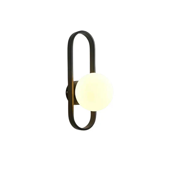 Ajax Luxury Glass Wall Lamp Indoor