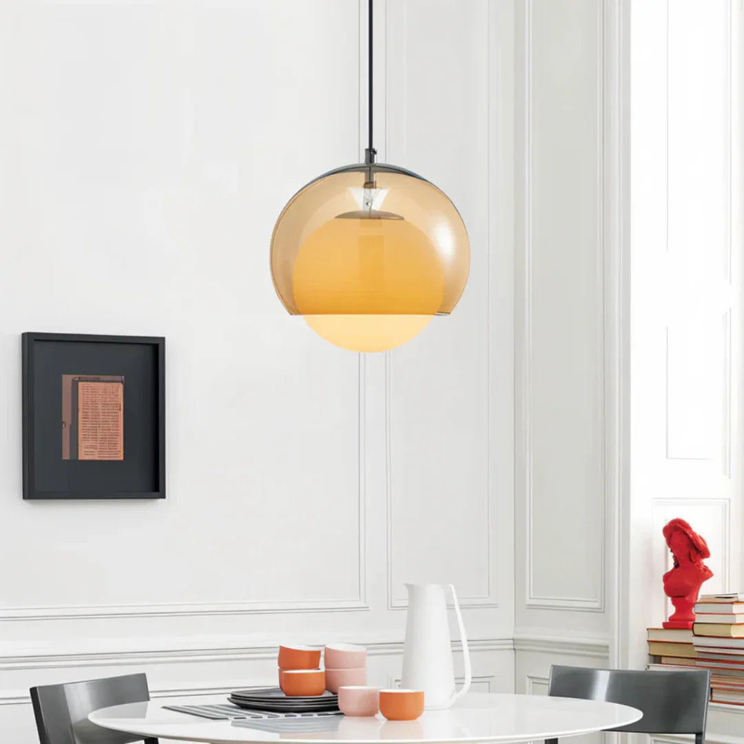 Glissar Retro Glass Pendant Lamp