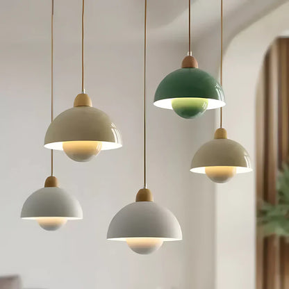 Amarelia Rustic Wooden Pendant Lamp for a Warm, Atmospheric Look