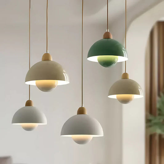 Amarelia Rustic Wooden Pendant Lamp for a Warm, Atmospheric Look