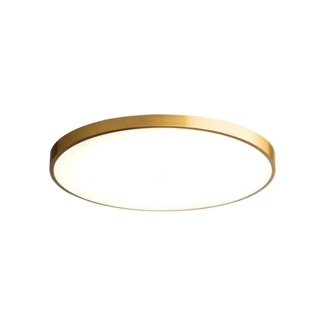 Icho Ultra-thin LED Ceiling Lamp Gold