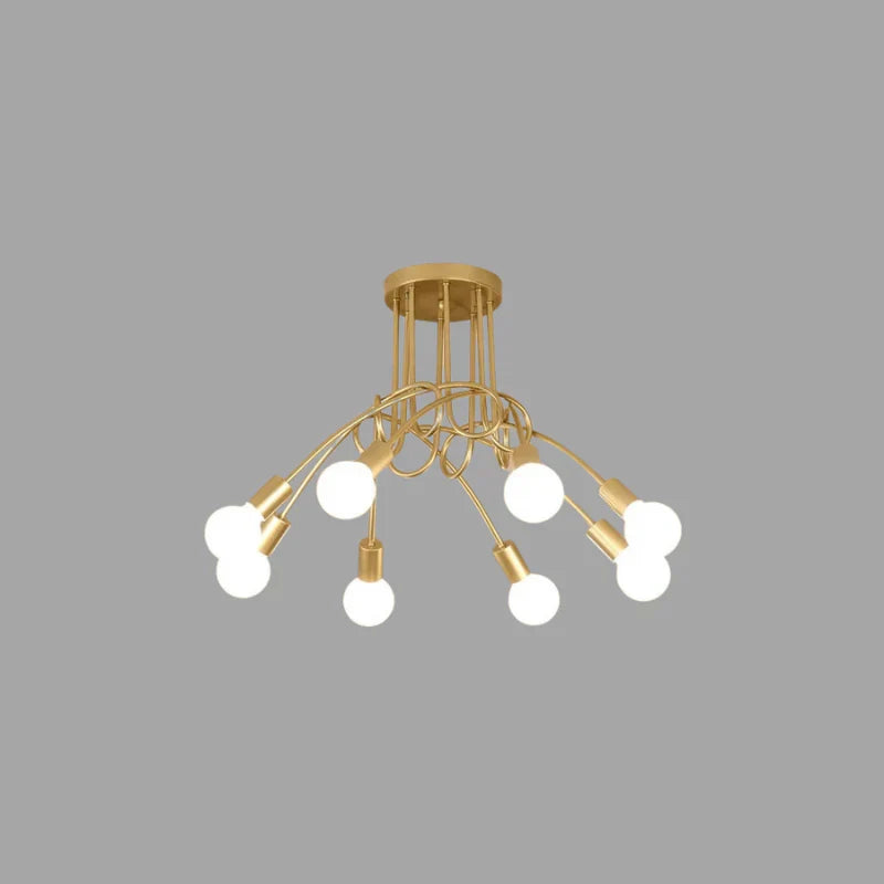 Aventra Vintage LED Ceiling Lamp in Antique Design