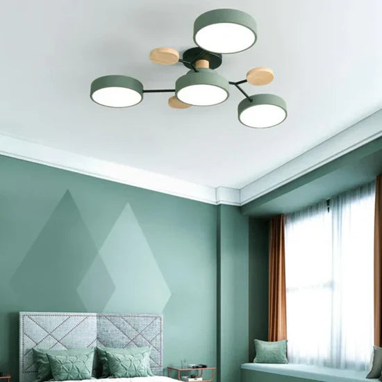 Clio Modern Round LED Ceiling Lamp