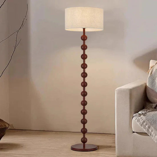 Nysa Stylish Wooden Floor Lamp