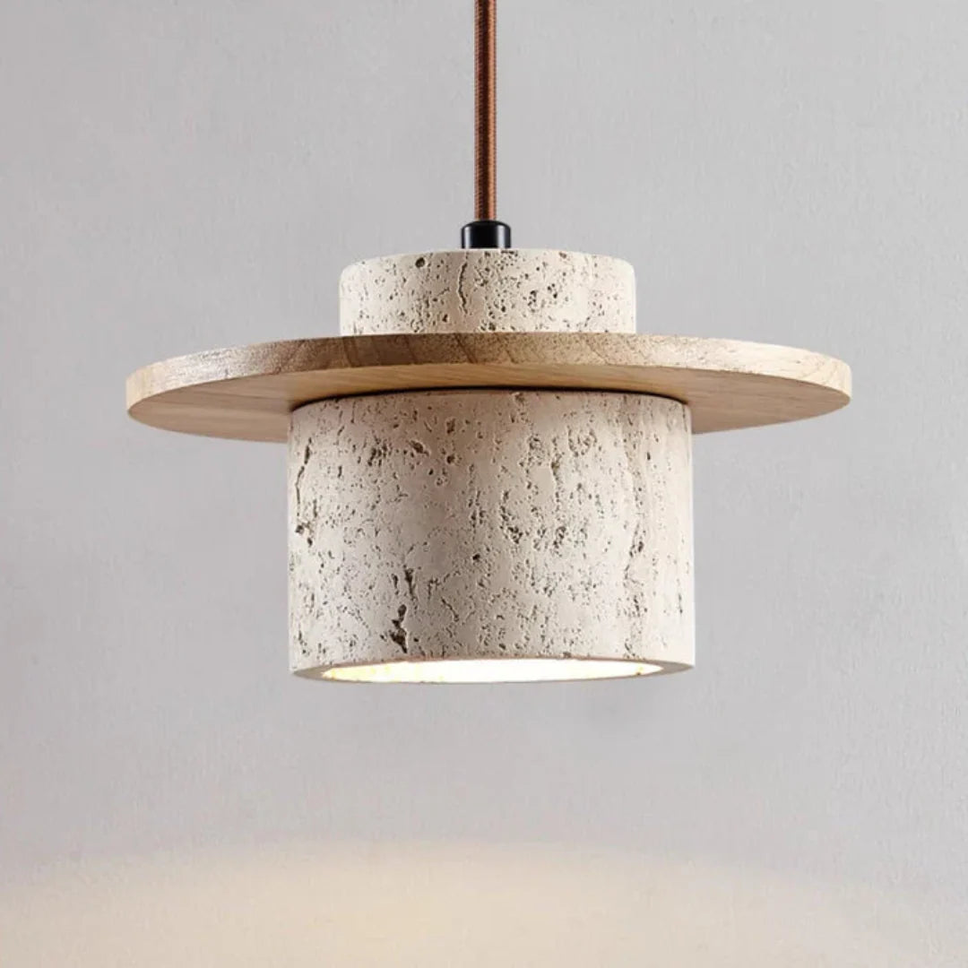 Xyron - Luxury Travertine Design Hanging Lamp