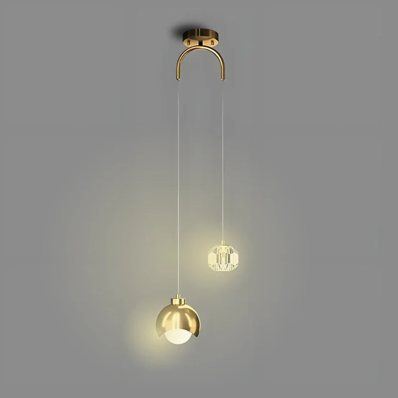 Callaura Modern LED Pendant Lamp for Bedroom and Dining Room