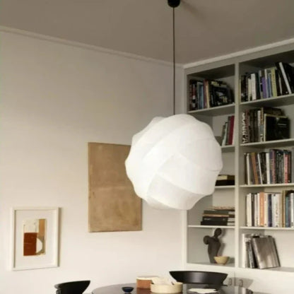 Calythea Wabi Sabi Silk Ball LED Pendant Lamp