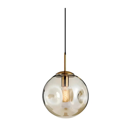 Globe Pendant Lamp Glass Stylish Dining Table Lamp