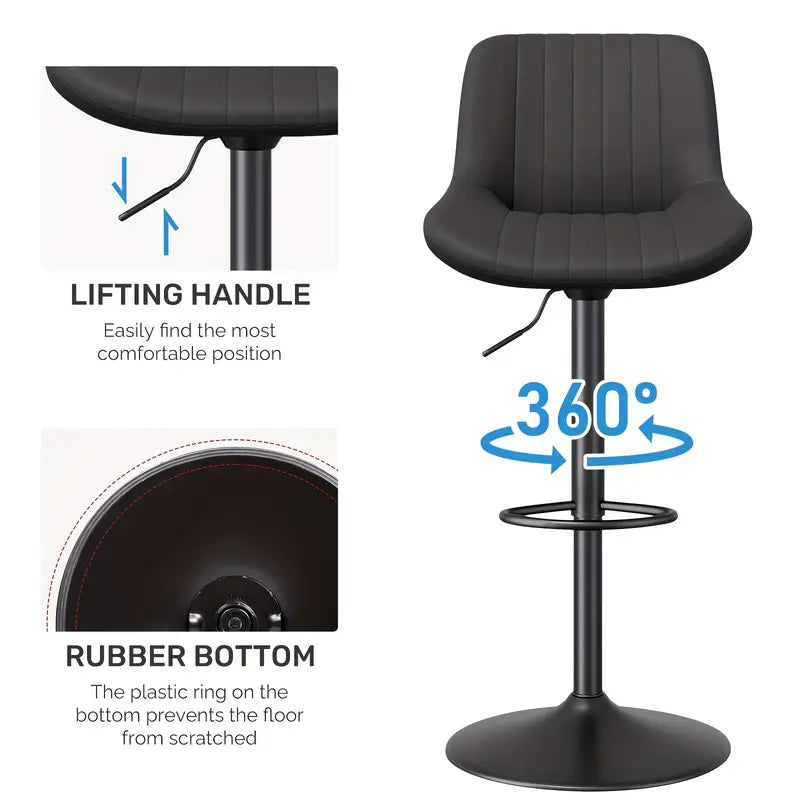 Leather Barstool