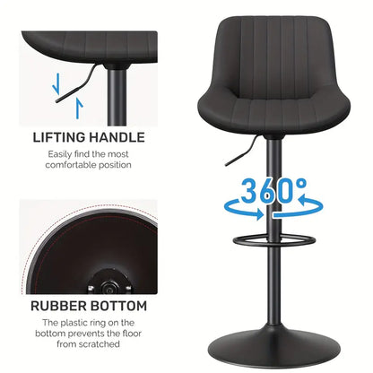 Leather Barstool