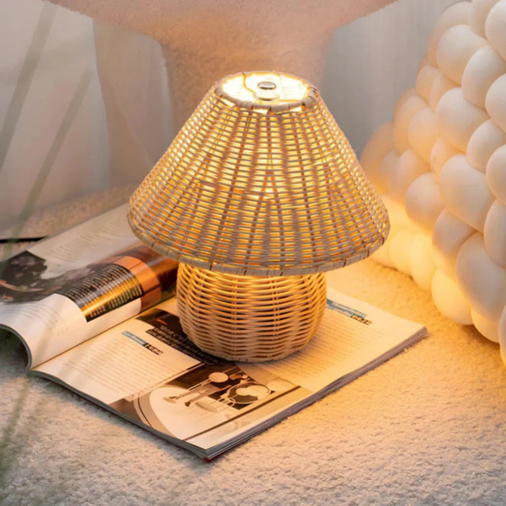 WeaveCraft Table Lamp