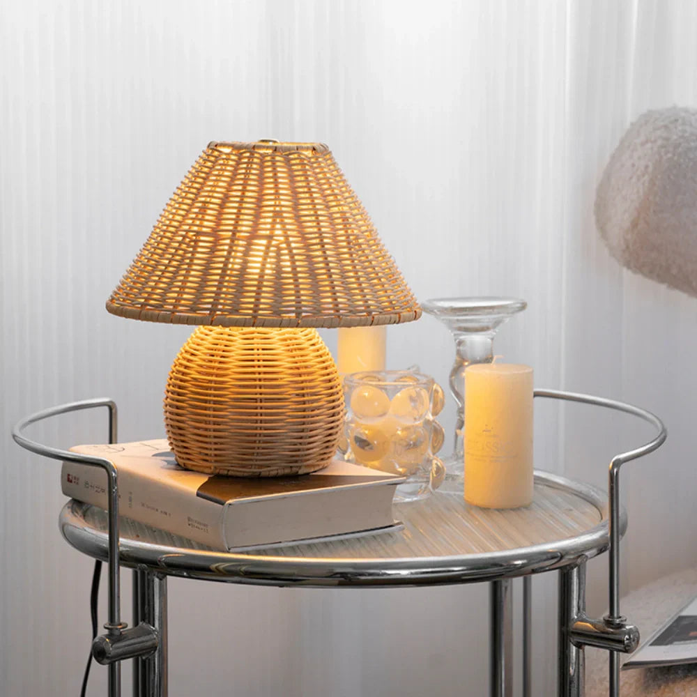 WeaveCraft Table Lamp
