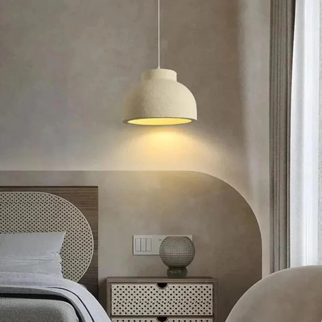 Amara Minimalist Scandinavian Pendant Lamp made of Polystyrene