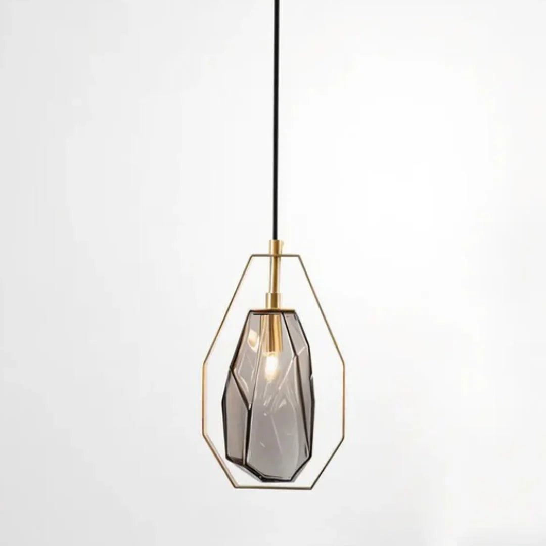 Flavia Minimalist Glass Pendant Lamp