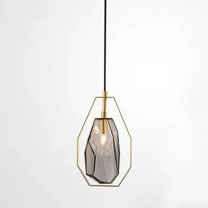 Flavia Minimalist Glass Pendant Lamp