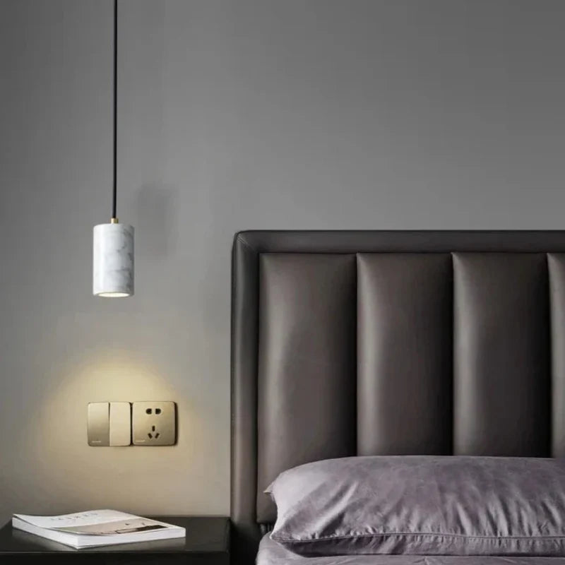 Velena Minimalist Marble LED Pendant Lamp