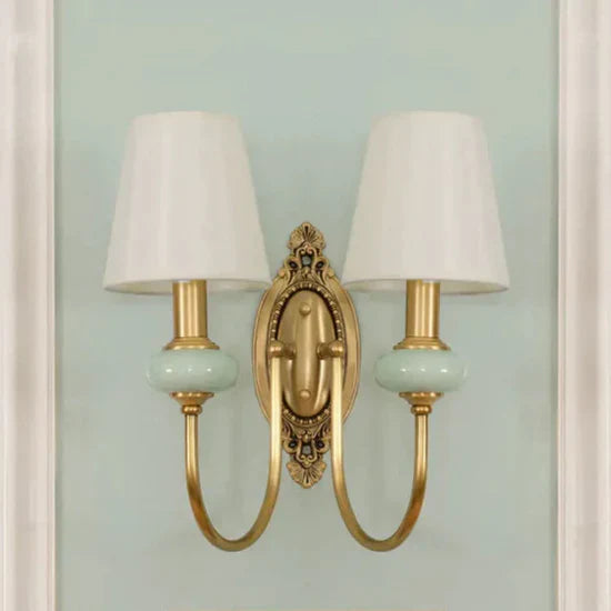 Halcyon Vintage Retro Wall Lamp Copper