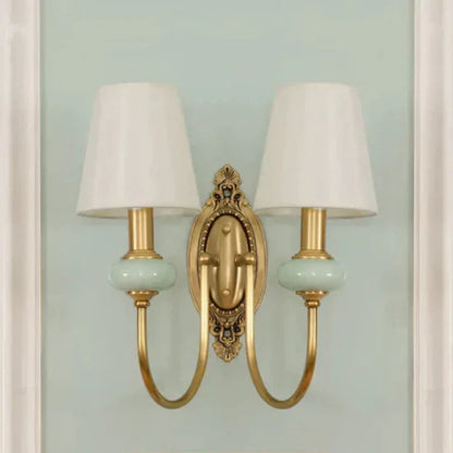 Halcyon Vintage Retro Wall Lamp Copper