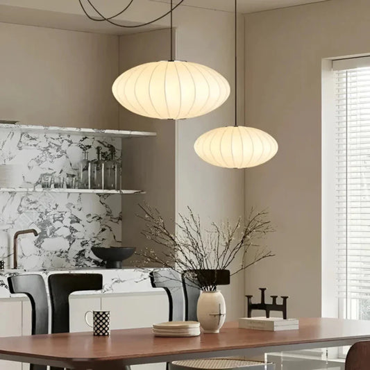 Breeze Japanese Silk Pendant Lamp