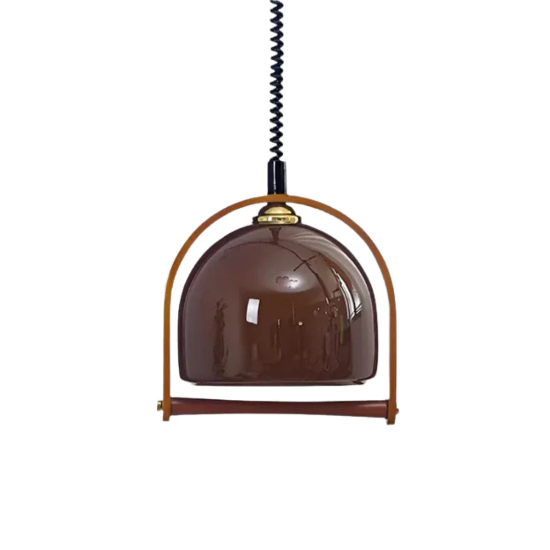 Lykos Vintage Bauhaus Pendant Lamp Glass