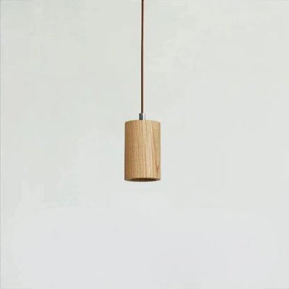 Thalene Scandinavian Modern LED Pendant Lamp made of Wood
