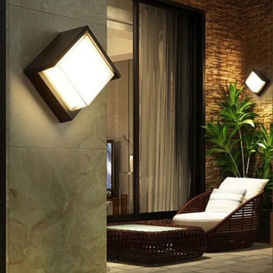 Eurus Outdoor Wall Lamp with Motion Sensor