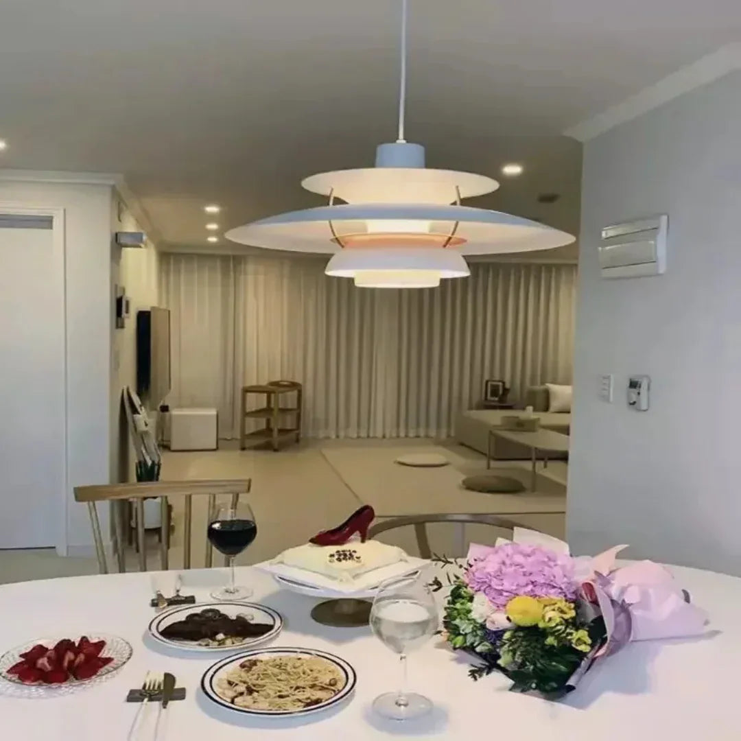 Olyth Hanging Lamp Dining Table