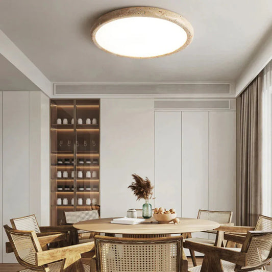Noct Natural Stone LED Ceiling Lamp