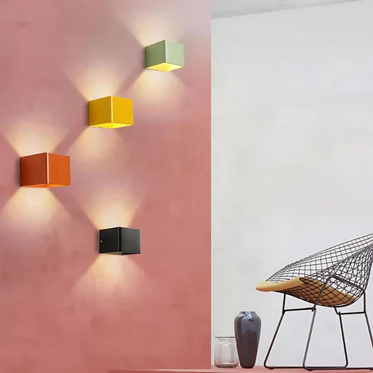 Thyrix Modern Square LED Wall Lamp