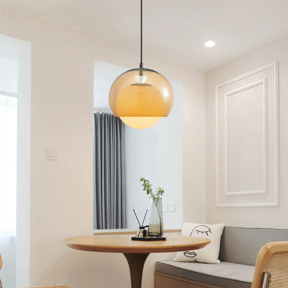 Glissar Retro Glass Pendant Lamp