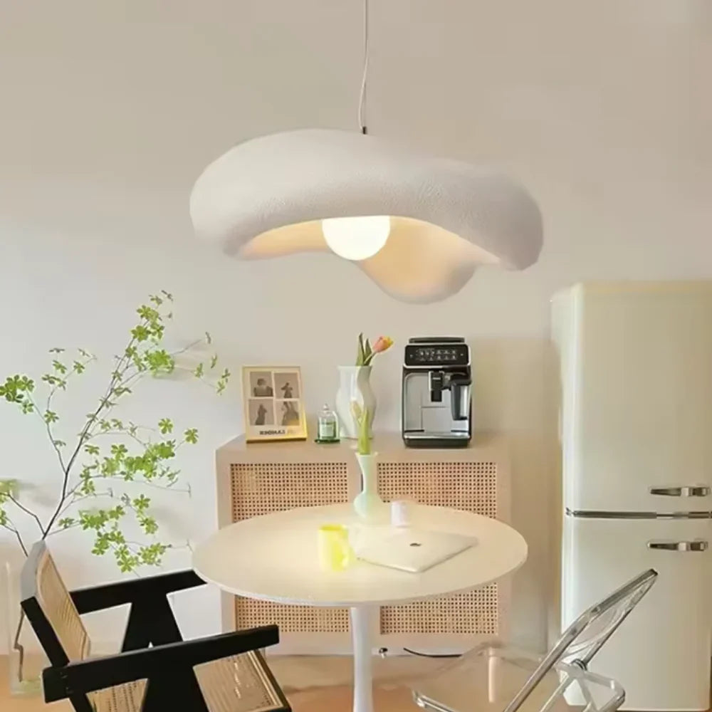 Melistara Wabi Sabi Nordic LED Pendant Lamp for Bedroom, Dining Table, and Café