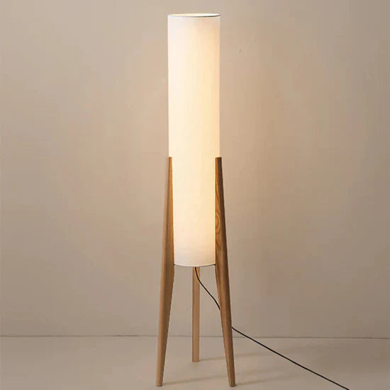 Solstice Wooden Floor Lamp for Living Room