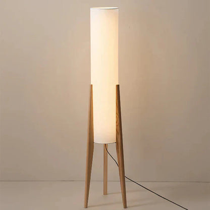 Solstice Wooden Floor Lamp for Living Room