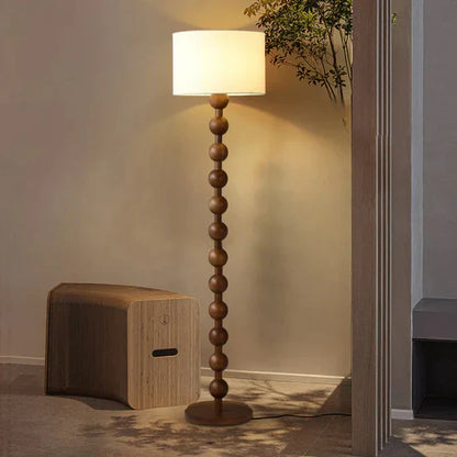 Nysa Stylish Wooden Floor Lamp