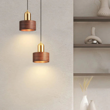 Arca Design Pendant Lamp with Gold Accent