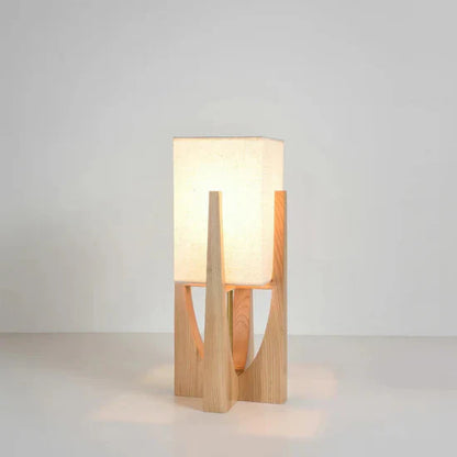 Luxora Japanese Style Floor Lamp | Wooden Table Lamp