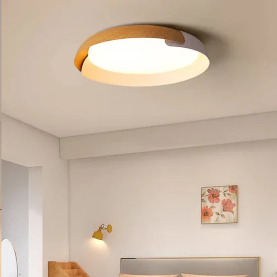 Vynor Wooden Ceiling Lamp Bedroom