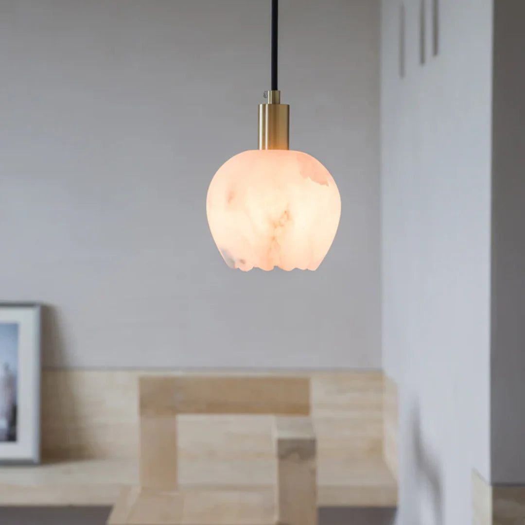 Atalanta Luxury Alabaster Pendant Lamp