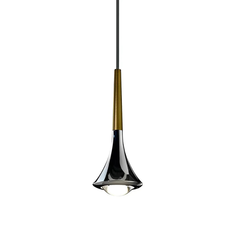 Leontia Scandinavian Drop-Shaped Metal Pendant Lamp