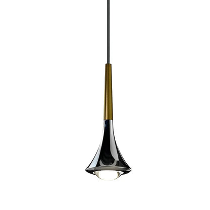 Leontia Scandinavian Drop-Shaped Metal Pendant Lamp