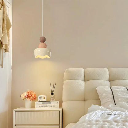Elysian Romantic Pendant Lamp for Bedroom with Warm Lighting