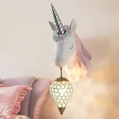 Orlix Magical Unicorn Wall Lamp