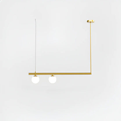 Altana Nordic Glass Linear Luxury Pendant Lamp